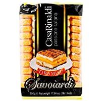 Casa Rinaldi - Savoiardi - Galletas-- Bizcochos de Soletilla para Tiramisú- Ideal para Reposteria y Horneado- Producto…